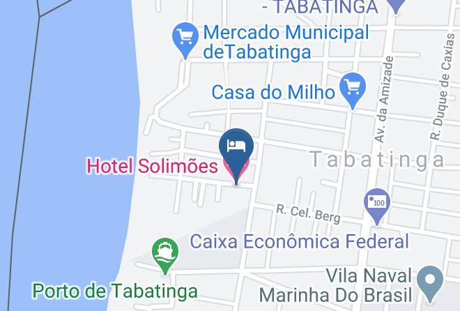 Tabatinga - Hotel Solimoes Maps