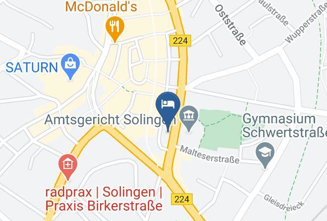 Solingen - Hotel Solinger Hof Maps