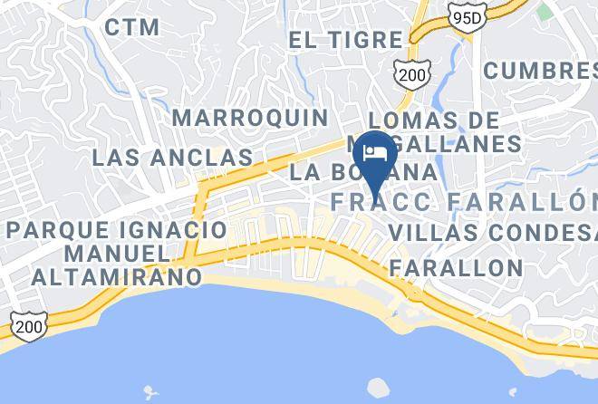 Acapulco De Juarez - Hotel Solis Maps