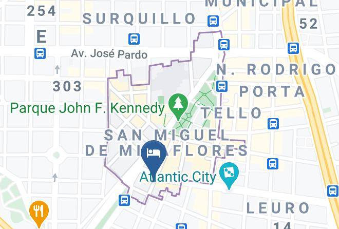 Miraflores - Hotel Solis Dies Maps