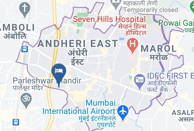 Mumbai - Hotel Solitaire Maps