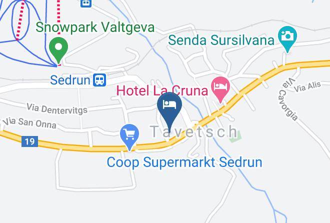Surselva - Hotel Soliva Ag Maps
