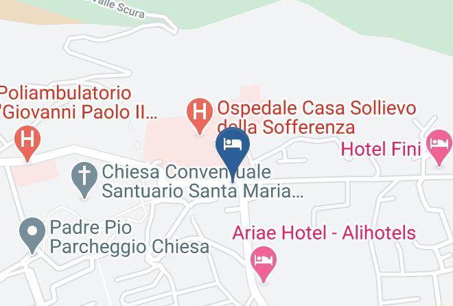 Foggia - Hotel Sollievo Maps