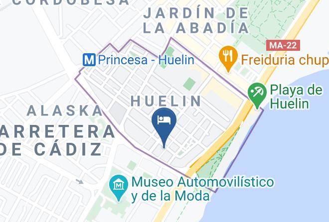 Malaga - Hotel Solymar Maps