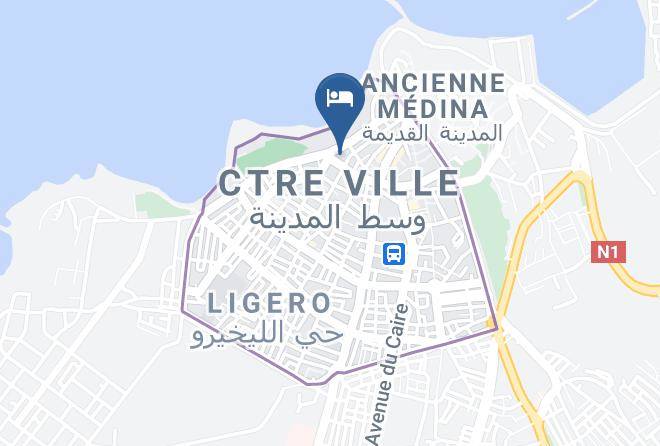 Tangier Tetouan - Hotel Somarian Maps