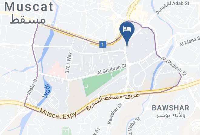 Bawshar - Hotel Somerset Maps