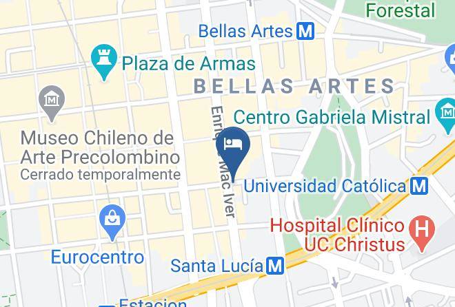 Santiago - Hotel Sommelier Maps