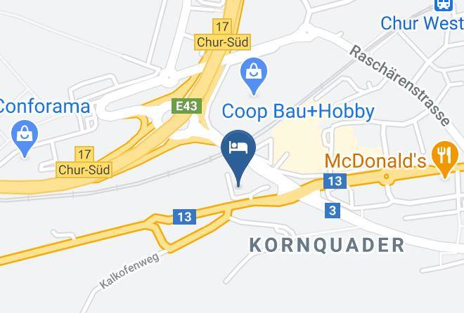 Plessur - Hotel Sommerau Chur Maps