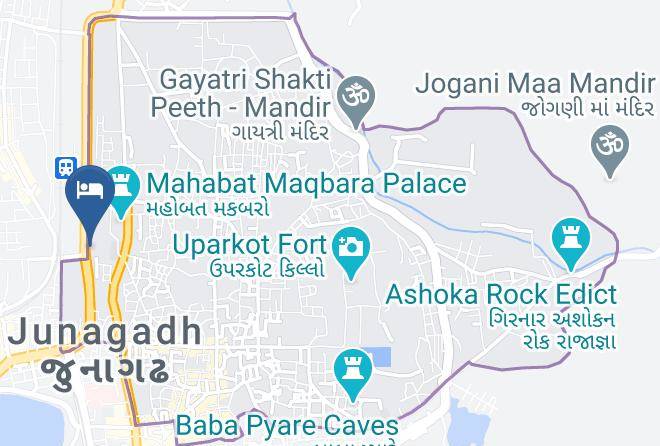 Junagadh - Hotel Somnath Junagadh Maps