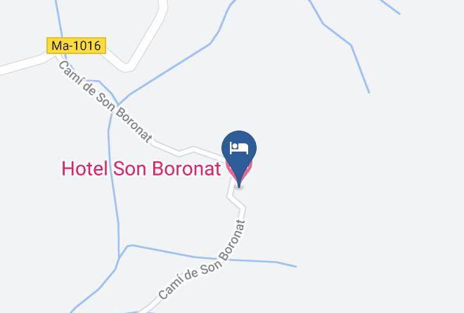 Baleares - Hotel Son Boronat Maps