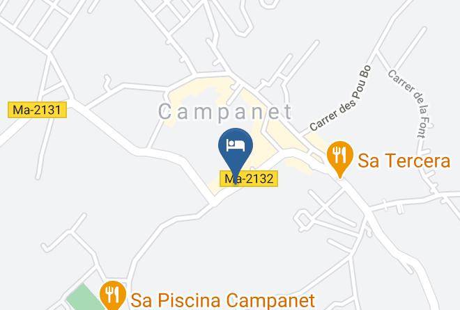 Baleares - Hotel Son Colom Maps