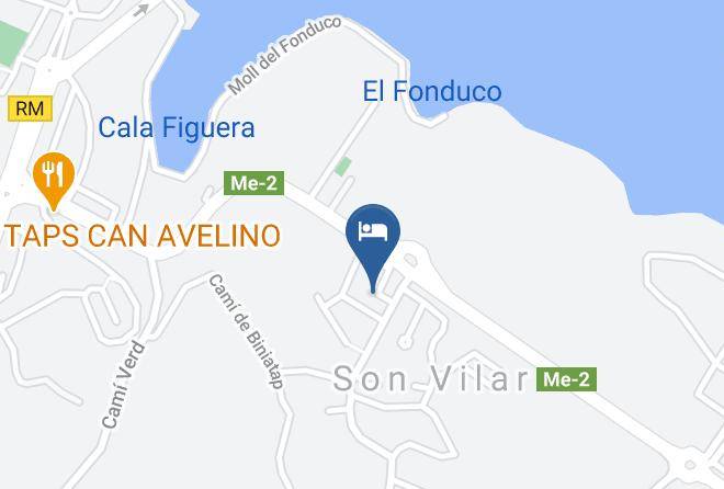 Baleares - Hotel Son Vilar Maps