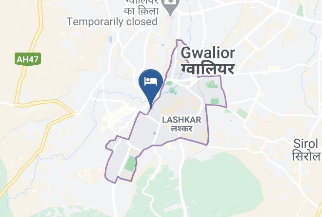 Gwalior - Hotel Sonalika Maps