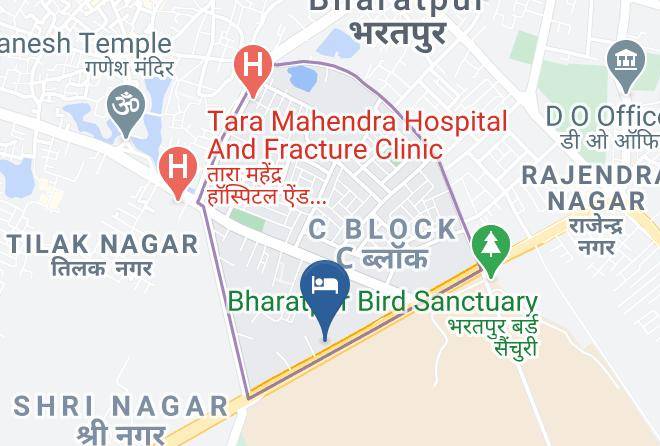 Bharatpur - Hotel Sonar Haveli Maps