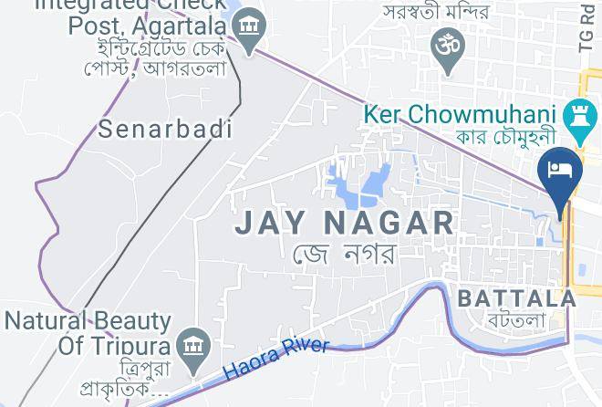 Agartala - Hotel Sonar Tori Maps