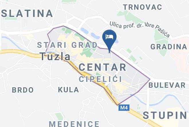 Tuzlanski - Hotel Soni Lux Maps