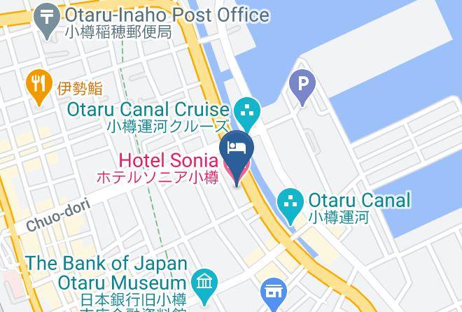 Otaru City - Hotel Sonia Maps