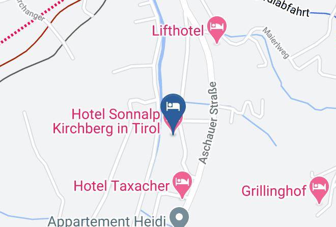 Kitzbuhel - Hotel Sonnalp Kirchberg In Tirol Maps