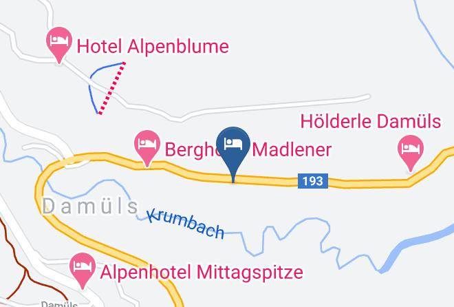 Bregenz - Hotel Sonnalpen Maps