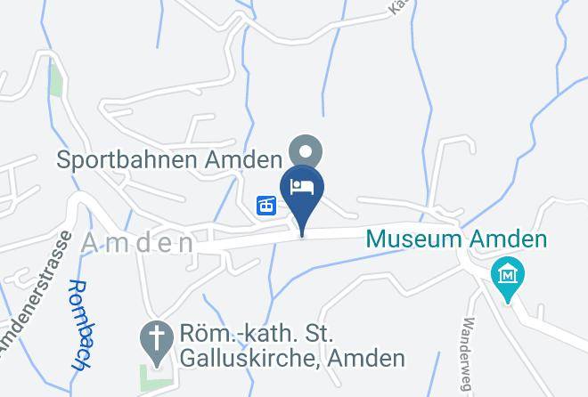 See Gaster - Hotel Sonne Amden Maps