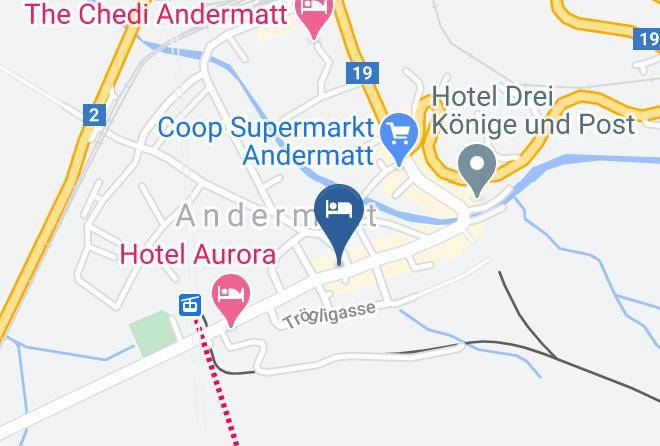 Andermatt - Hotel Sonne Maps