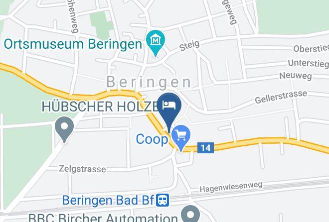 Beringen - Hotel Sonne Maps