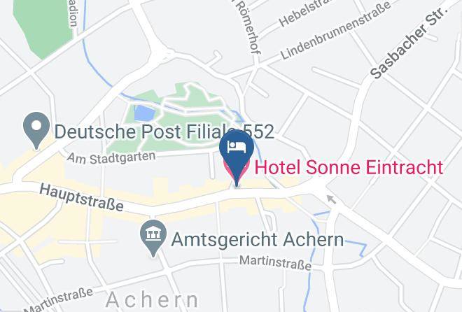 Ortenaukreis - Hotel Sonne Eintracht Kg Maps