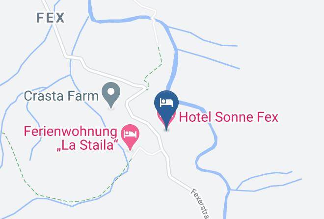 Hotel Sonne Fex Map