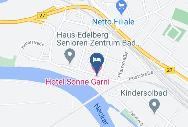 Heilbronn - Hotel Sonne Garni Maps