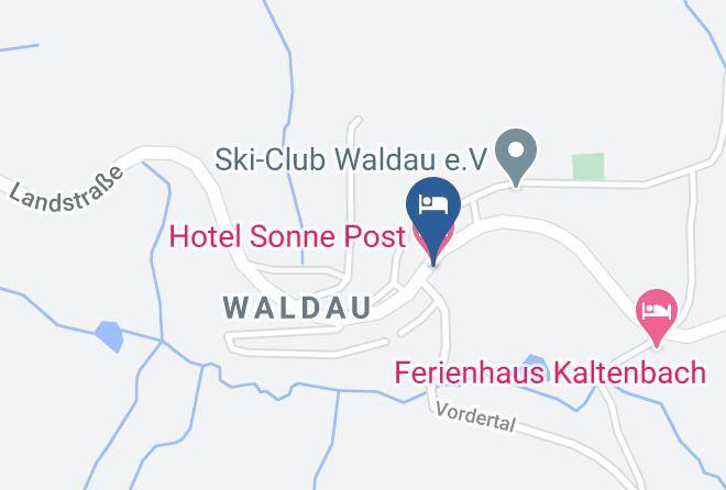 Breisgau Hochschwarzwald - Hotel Sonne Post Maps