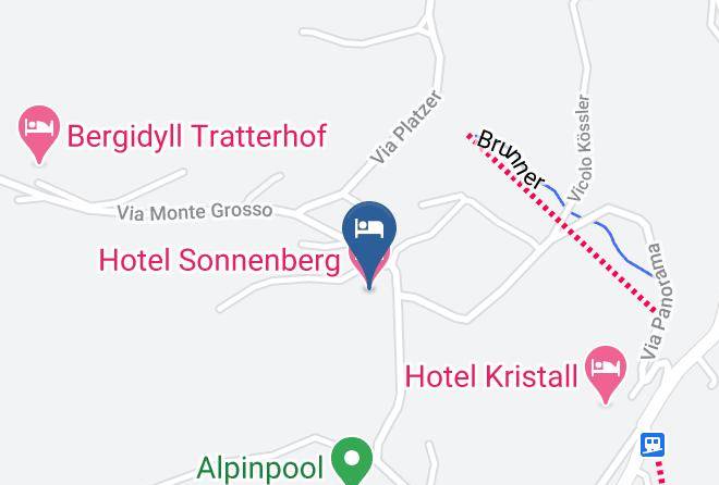 Bolzano - Hotel Sonnenberg Maps