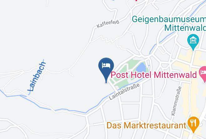 Garmisch Partenkirchen - Hotel Sonnenbichl Mittenwald Maps