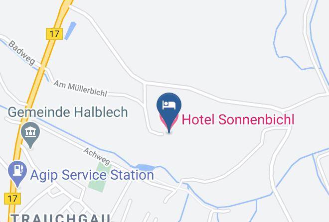 Ostallgau - Hotel Sonnenbichl Maps