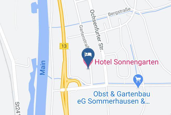 Wurzburg - Hotel Sonnengarten Maps