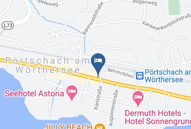 Klagenfurt Land - Dermuth Hotels Hotel Dermuth Portschach Maps