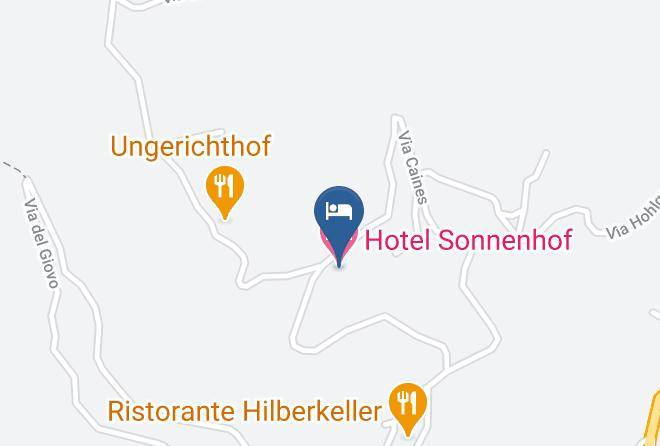 Bolzano - Hotel Sonnenhof Maps
