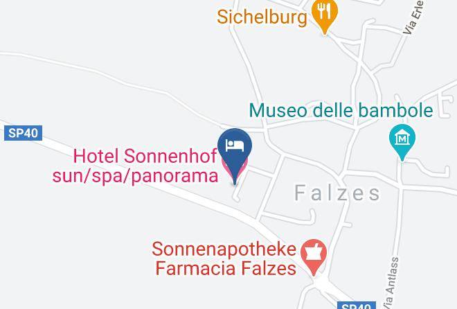 Bolzano - Hotel Sonnenhof Sun Spa Panorama Maps
