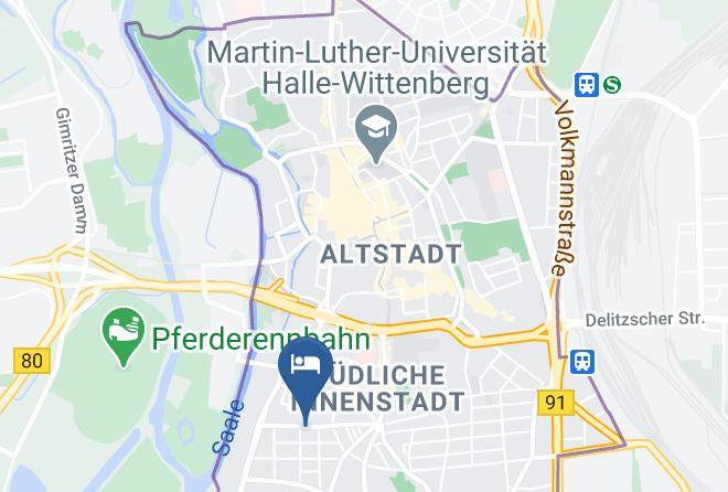 Halle - Hotel Sonnenschein Maps