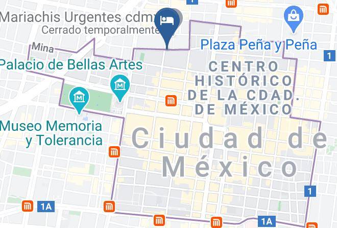 Cuauhtemoc - Hotel Sonora Maps