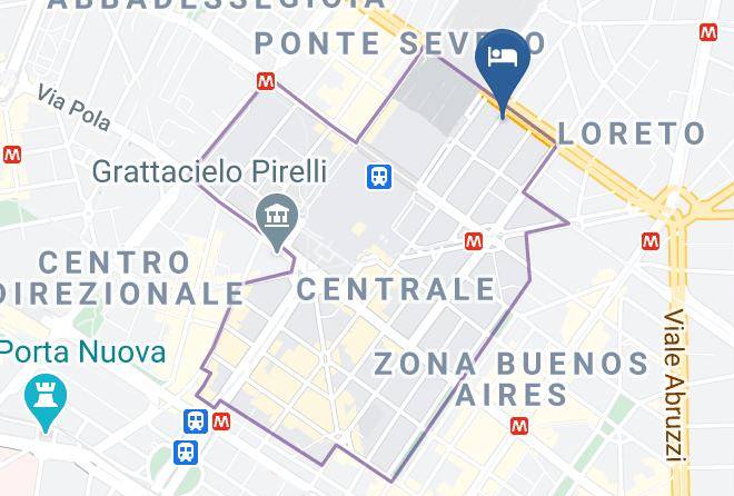 Milan - Hotel Soperga Milano Maps