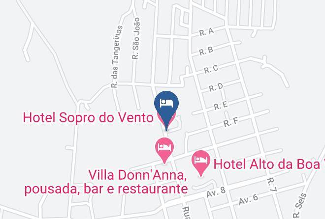 Analandia - Hotel Sopro Do Vento Maps