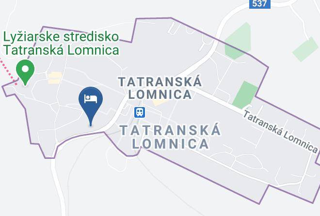 Poprad - Hotel Sorea Uran Maps