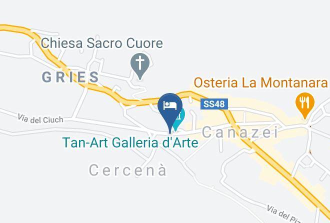 Trento - Hotel Soreghina Maps