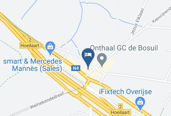 Flemish Brabant - Hotel Soret Maps
