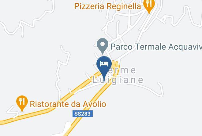 Cosenza - Hotel Sorgente Maps