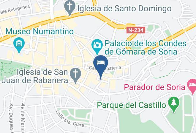 Soria - Hotel Soria Plaza Mayor Maps