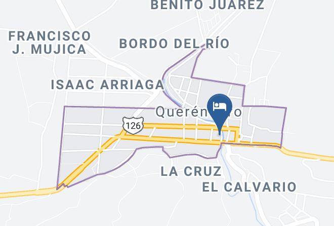 Querendaro - Hotel Soria Maps