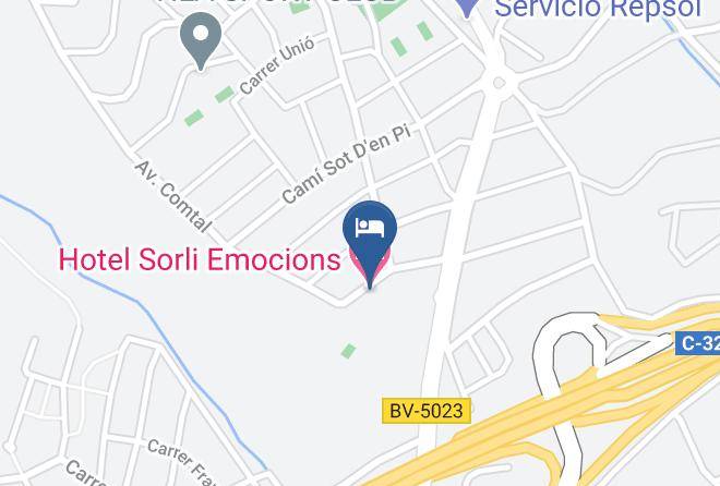 Barcelona - Hotel Sorli Emocions Maps
