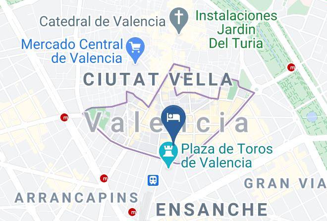 Hotel Sorolla Centro Map