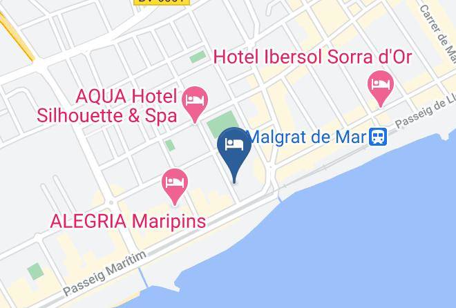 Barcelona - Hotel Sorra Daurada Splash Maps